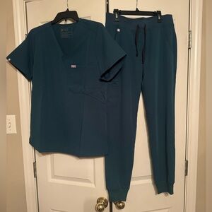 Figs Scrubs Forrest Green